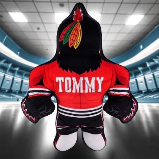 Bleacher Creatures Chicago Blackhawks Tommyhawk 24" Mascot Bleacher Buddy image {1}