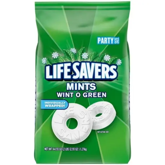 Life Savers Wint-O-Green Mint Hard Candy - 44.93oz image {1}