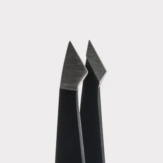 Trim Slant/Point Tip Tweezers - Stainless Steel image {4}