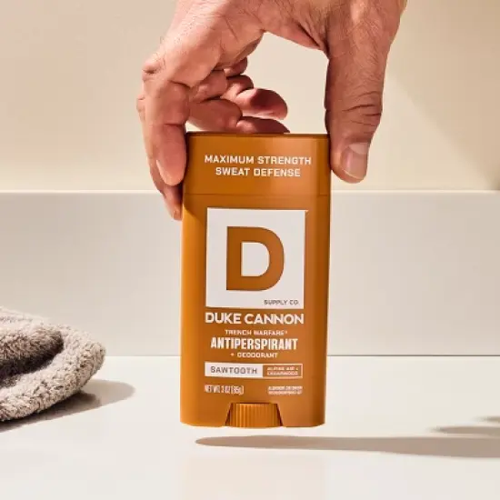 Duke Cannon Supply Co. Trench Warfare Men's Solid Antiperspirant & Deodorant Stick Sawtooth - 3oz image {5}