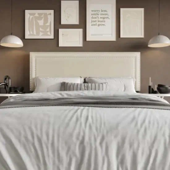 Home Design Sarasota Upholstered Headboard image {3}