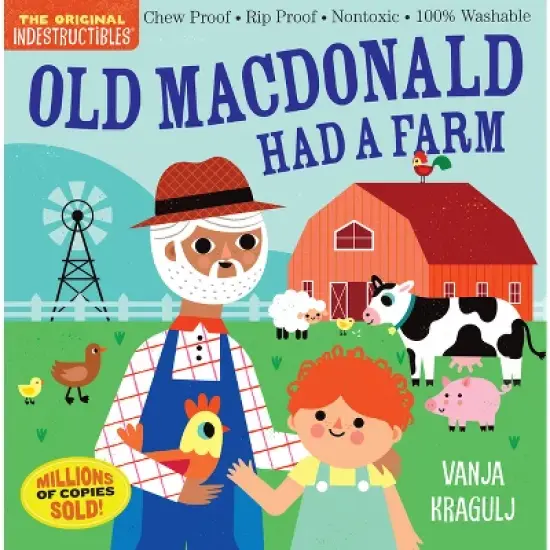 Indestructibles: Old MacDonald Had a Farm - by  Amy Pixton (Paperback) image {1}