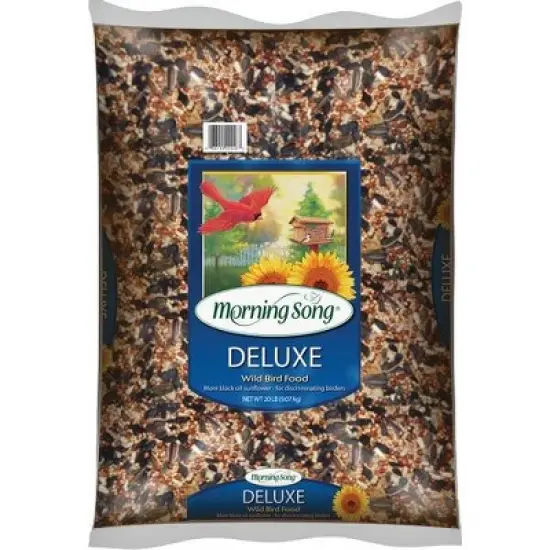 Morning Song 20 Lb. Deluxe Wild Bird Seed image {1}