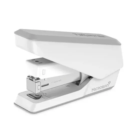 Fellowes LX840 EasyPress Half Strip Stapler, 25-Sheet Capacity, White image {6}
