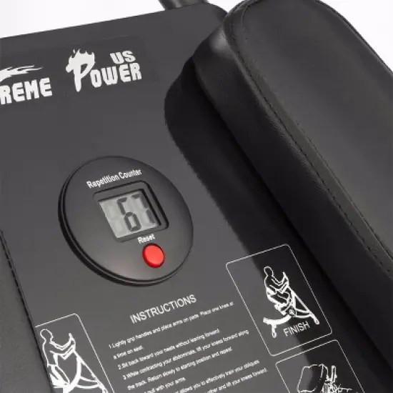 XtremepowerUS Roller Coaster Abdominal Trainer Machine Fitness Abdomen Exercise Machine image {4}