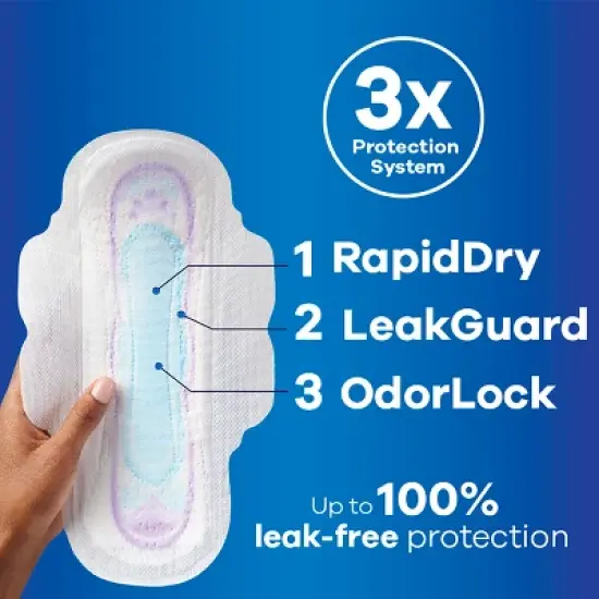 Always Ultra Thin Long Super Pads - Size 2 image {2}