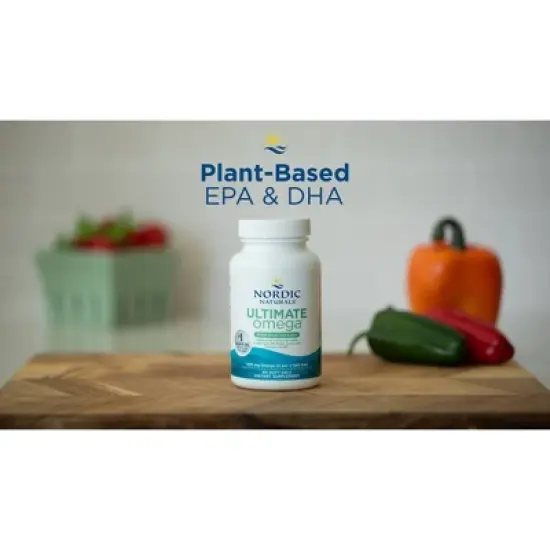 Nordic Naturals Ultimate Omega Plant Capsules - Based - Unflavored - 60ct image {8}