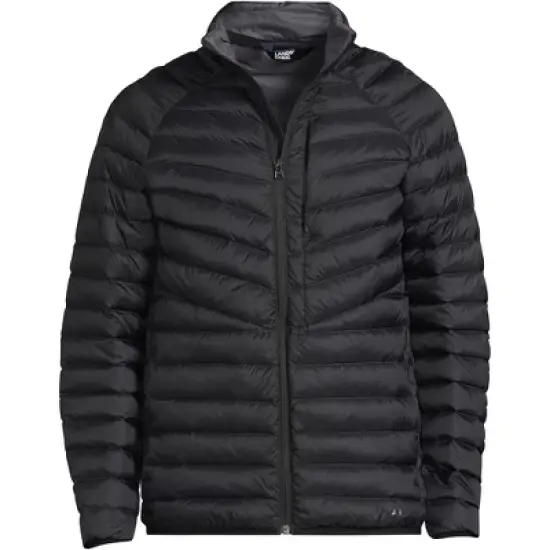 Lands' End Men's Wanderweight Ultralight Packable Down Jacket image {3}
