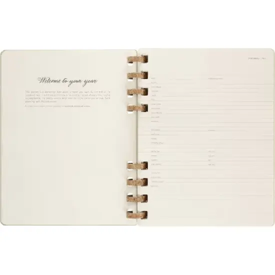 Moleskine 2024 Weekly Planner Spiral XL 10"x7.55" Kiwi image {4}