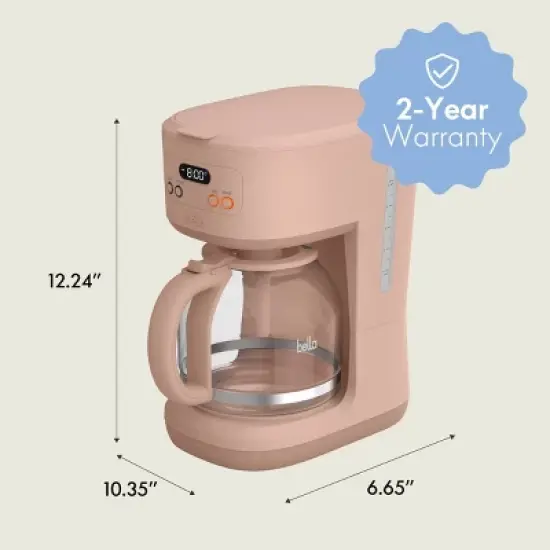 bella 12 Cup Programmable Coffee Maker image {7}