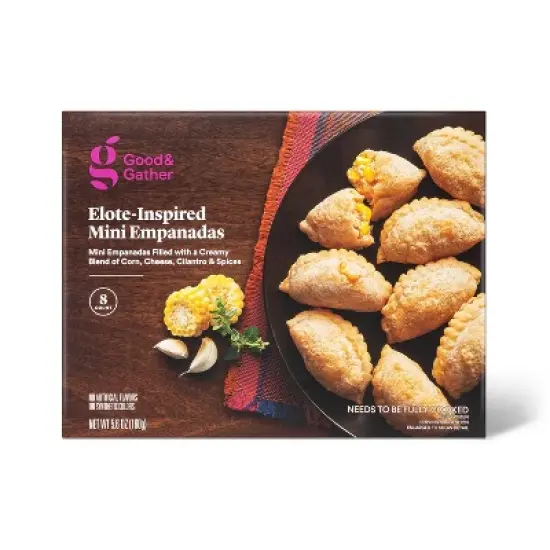 Frozen Elote Corn Mini Empanadas - 5.6oz/8ct - Good & Gather&trade; image {3}