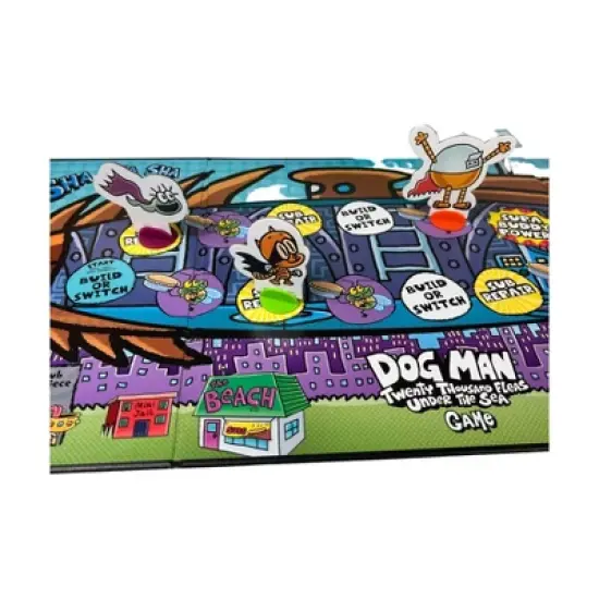 University Games Dog Man Twenty Thousand Fleas Under the Sea Game: Creative Thinking Board Game for 2-4 Players image {6}