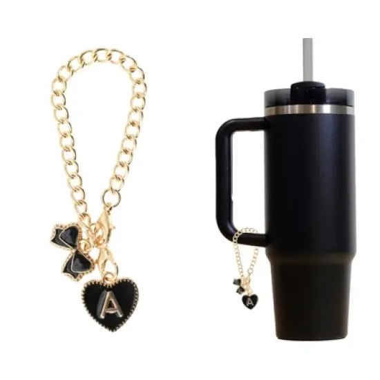 Unique Bargains Heart Bow Water Cup Pendant 1 Pc image {2}