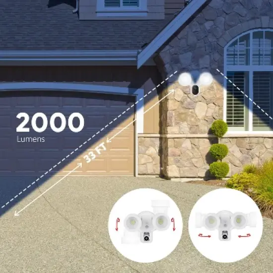 Wasserstein 3-in-1 Floodlight, Charger and Mount for Arlo Ultra/Ultra 2 and Pro 3/Pro 4/Pro 5s - Turn Your Camera into a Floodlight (Camera Not Included) image {4}