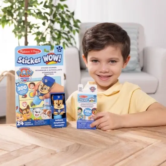 Melissa & Doug Sticker WOW! Chase Bundle: PAW Patrol Animals, 500 Pieces, 24 Sheets image {1}