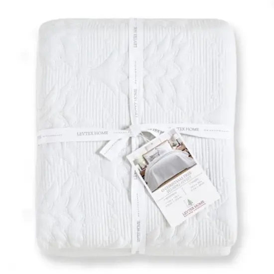 O Christmas Tree White Bedspread Set - Levtex Home image {6}