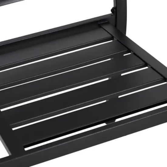 7pc Outdoor Dining Set with Expandable Metal Table - Captiva Designs image {9}