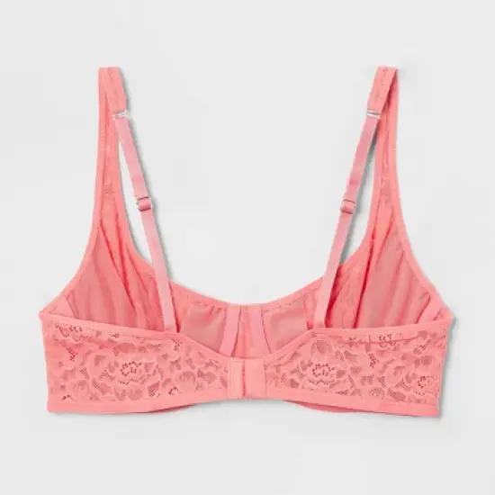 Women's Lace Unlined Scoop Balconette Bra - Auden&trade; image {6}