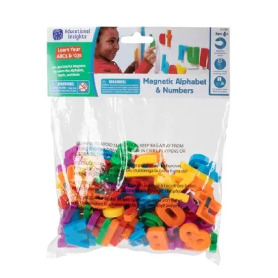 Educational Insights Magnetic Alphabet and Numbers image {1}