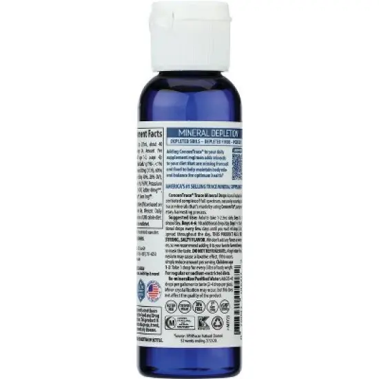 Trace Minerals Concentrace Trace Mineral Drops 2 fl oz Liq image {1}