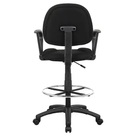 Drafting Stool with Footring and Loop Arms - Boss Office Products image {2}