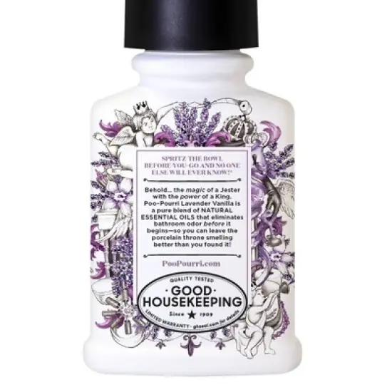 Poo-Pourri Before-You-Go  Lavender Vanilla and Citrus Toilet Spray image {1}