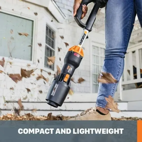 Worx WG543 20V Power Share LEAFJET Cordless Leaf Blower with Brushless Motor image {2}