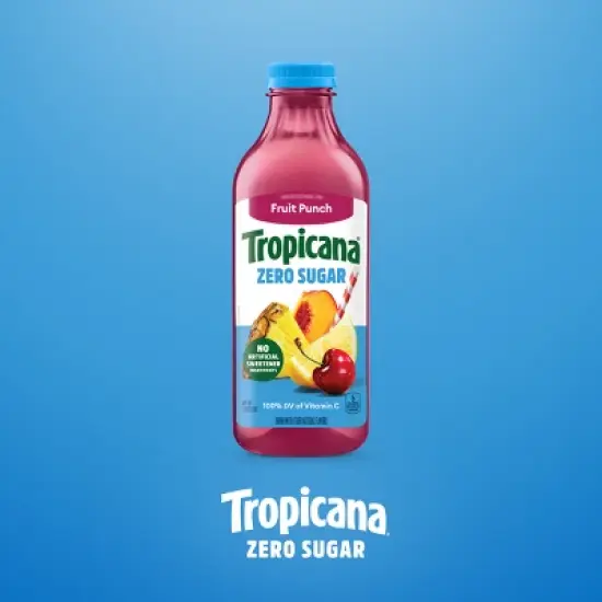 Tropicana Zero Sugar Fruit Punch - 46 fl oz image {4}