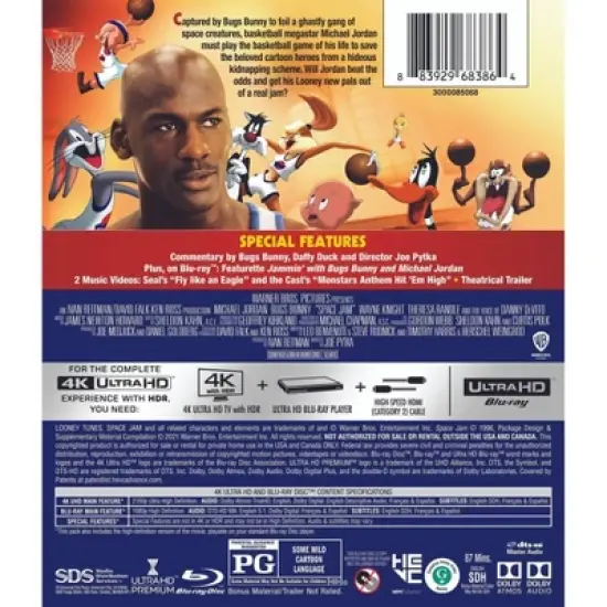 Space Jam (4K/UHD + Blu-ray + Digital) image {2}