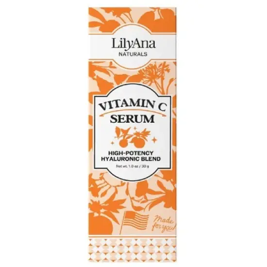 LilyAna Naturals Vitamin C Face Serum - 1oz image {4}