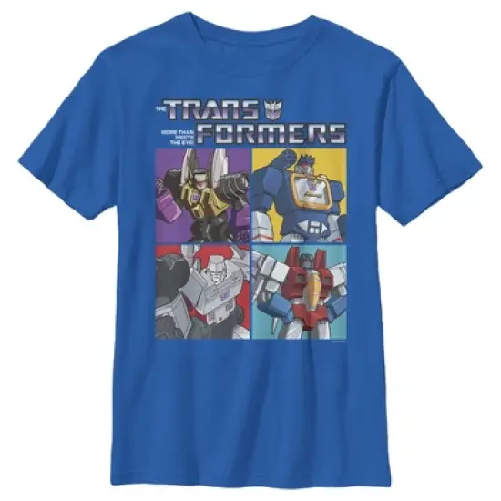 Boy's Transformers Decepticon Characters Boxes T-Shirt image {5}