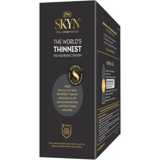 SKYN Supreme Non-Latex Lubricated Condoms - 30ct image {10}