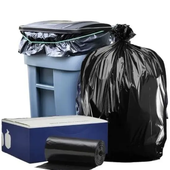 Plasticplace 95 Gallon Trash Bags image {4}