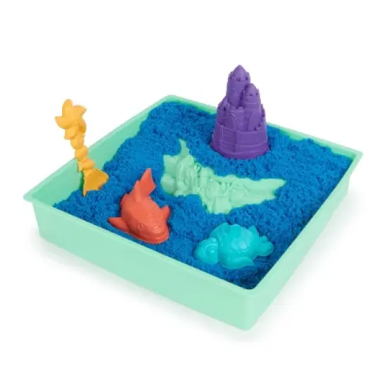 Kinetic Sand Sandbox Set Blue image {2}