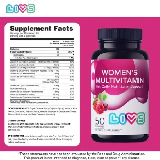 LIVS Gummies Women's Multivitamin image {4}