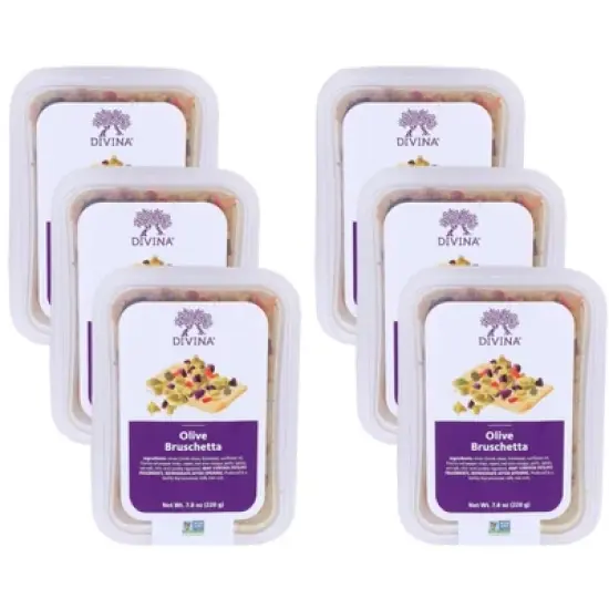 Divina Olive Bruschetta  - Case of 6/7.8 oz image {5}