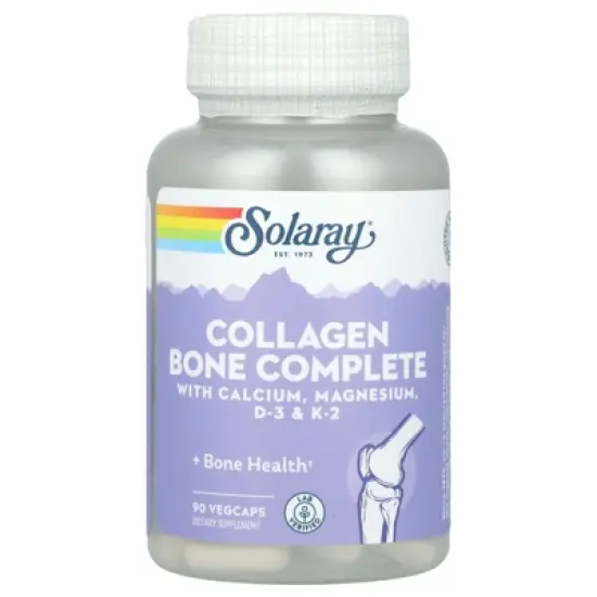 Solaray Collagen Bone Complete, 90 VegCaps image {2}