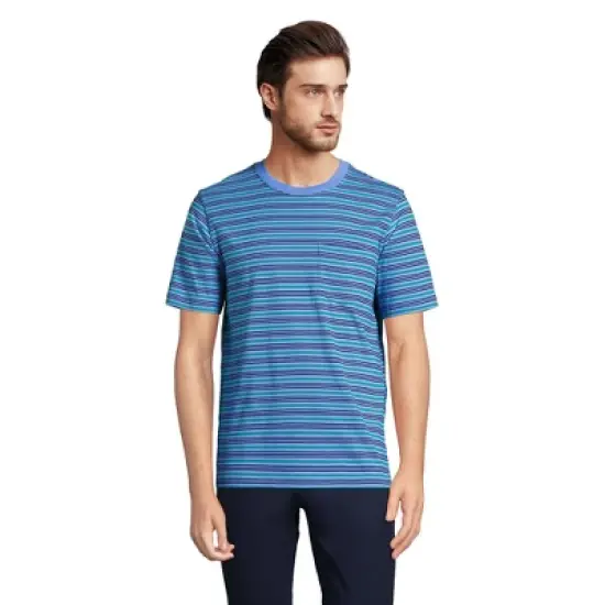 Lands' End Men's Super-T Short Sleeve T-Shirt with Pocket image {17}