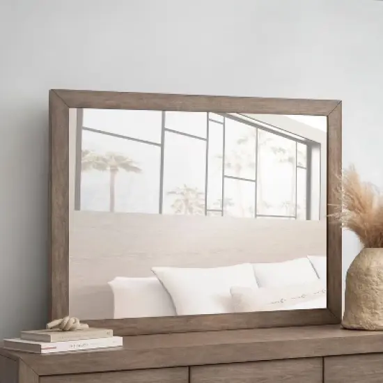 5pc Resto Bedroom Set Weathered Gray - Abbyson Living image {9}