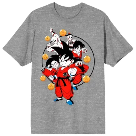 Composed Dragon Ball Z Classic Women's Gray Heather T-Shirt image {5}
