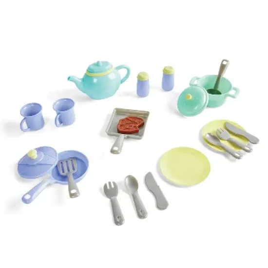 Kidoozie Just Imagine Classy Kitchen Playset, Includes 22 Kitchen Accessories, For Ages 2+ image {3}