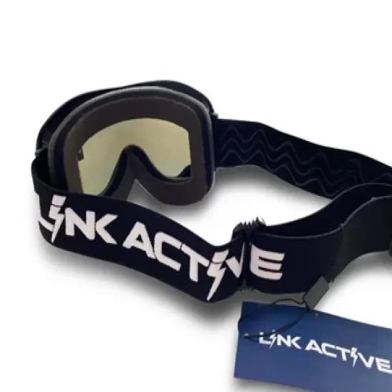 Link Active Ski Goggles VLT% 9.49 OTG UV Protection Lightweight Anti Fog Anti Slip Helmet Compatible Ski/Snow Boarding/Snowmobiling For Adult/Youth image {2}