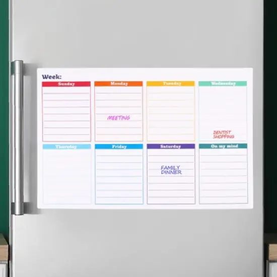 Unique Bargains Planning Magnetic Dry Erase Whiteboard image {6}