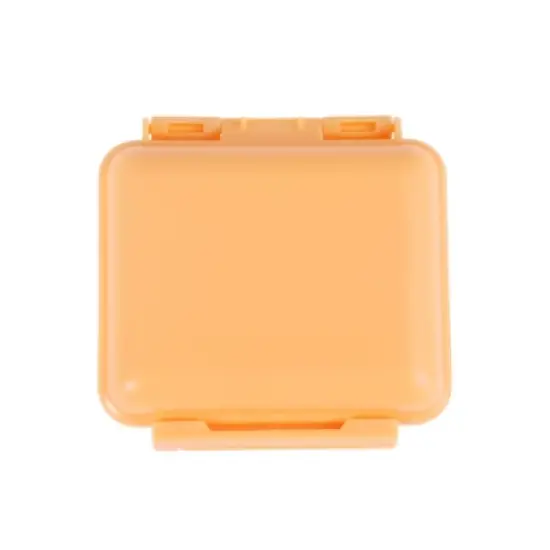 Unique Bargains 6 Grids Independent Double Layer Pill Case 1 Pc image {6}