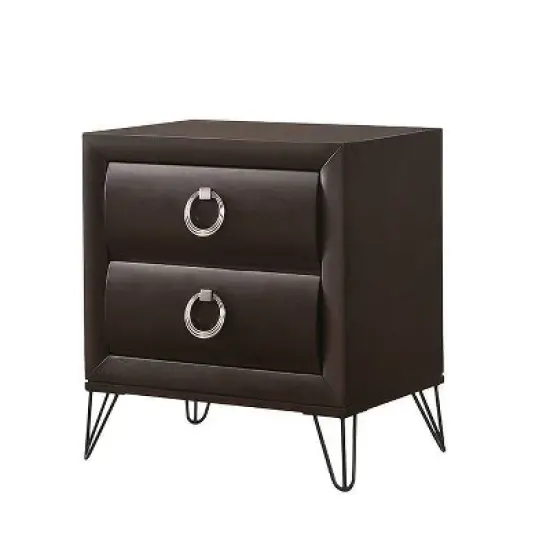 24" Tablita Nightstand Dark Merlot - Acme Furniture image {1}