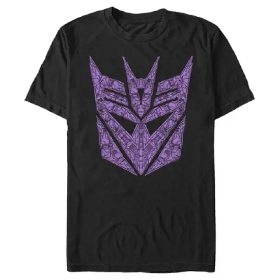 Men's Transformers Decepticon Parts Logo T-Shirt image {4}