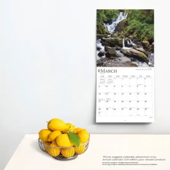 Browntrout 2024 Wall Calendar 12"x12" Ireland image {3}