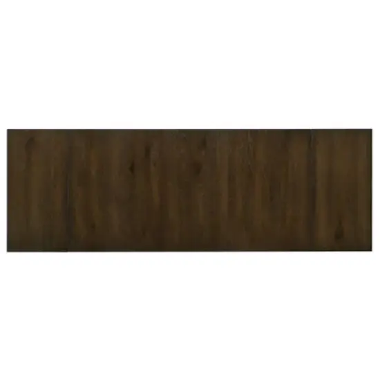 70" Entera Expandable Counter Height Dining Table Dark Walnut/Chestnut - HOMES: Inside + Out image {6}
