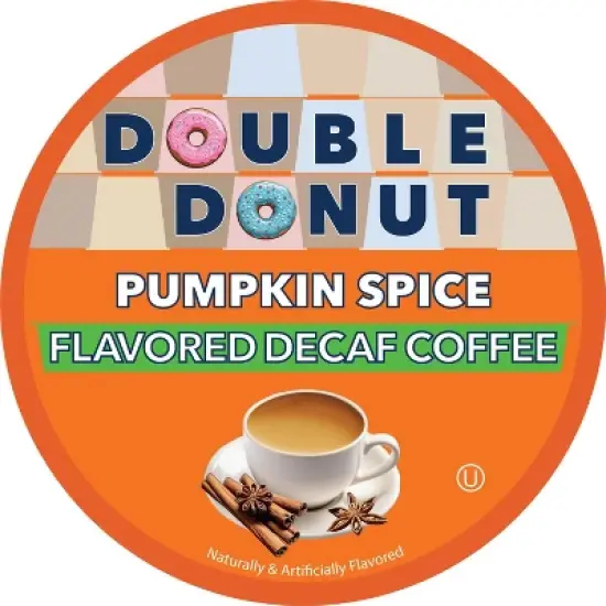 Decaf Pumpkin Spice Flavored Coffee Pods image {6}