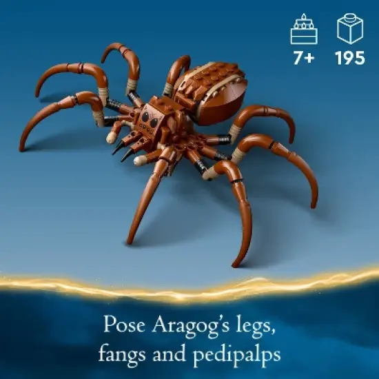 LEGO Harry Potter Aragog in the Forbidden Forest Collectible Building Toy 76434 image {4}